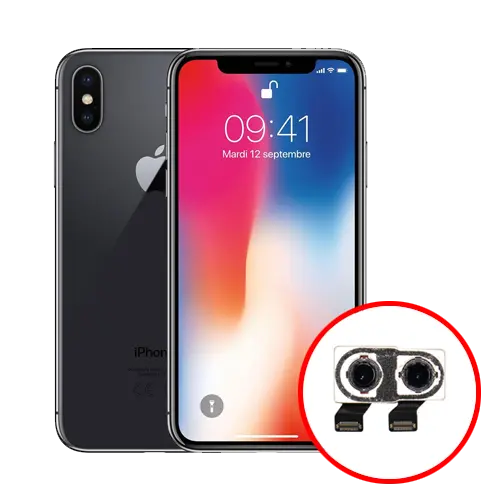 Réparation Caméra Arrière iPhone X